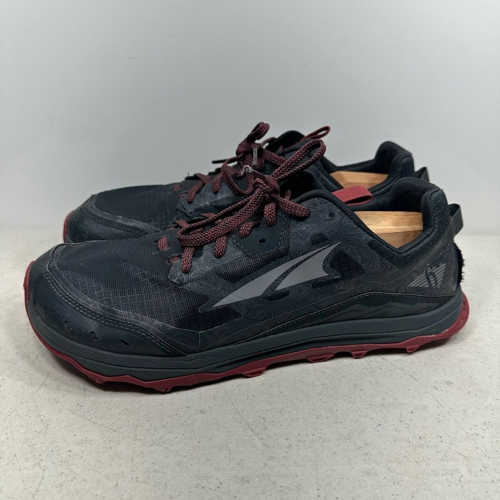 Altra Lone Peak 6 Trail Running Shoe Black Mens Size 12,5 ALOA547L020 - Picture 4 of 8